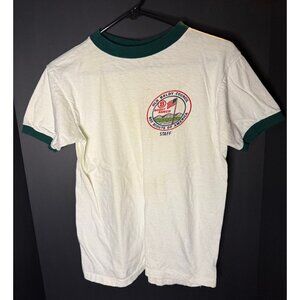 Vtg Old Baldy Council Staff BSA Boy Scouts of America T-Shirt Mens M Tee 80s
